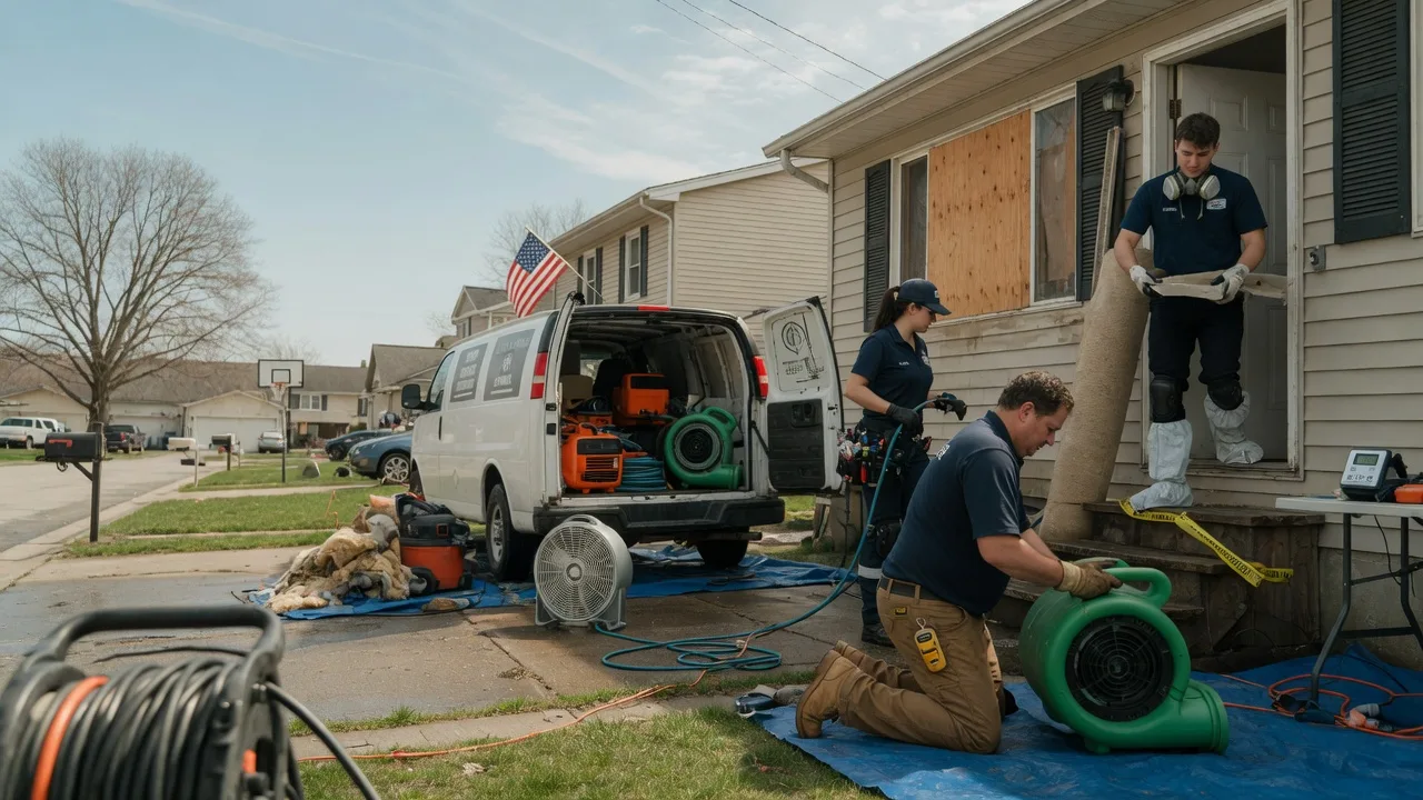 Water Damage Restoration in Sunnyvale, TX near me